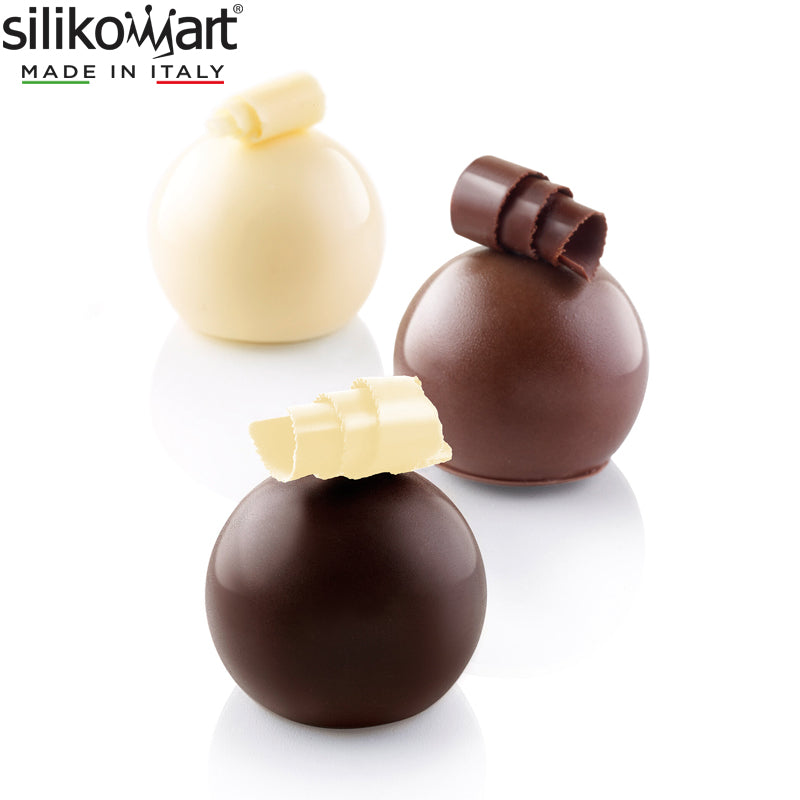 15 cavidades Silikomart Mini Truffles Molde trufa silicona