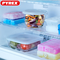 Pyrex Cook And Freeze rechthoekige voedselcontainer in borosilicaatglas