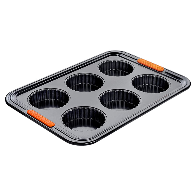 39X27 Cm Le Creuset Forme Speciali Rechthoekige taartjes vorm 6 holtes anti-aanbak