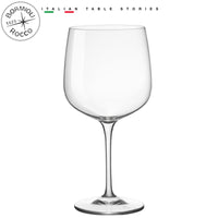 75 5 Cl Bormioli Rocco Bartender Verre à gin tonic en verre Set de 6 pz