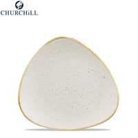 Churchill Stonecast triangular vitrified porcelain dinnerware set - set of 12 pieces