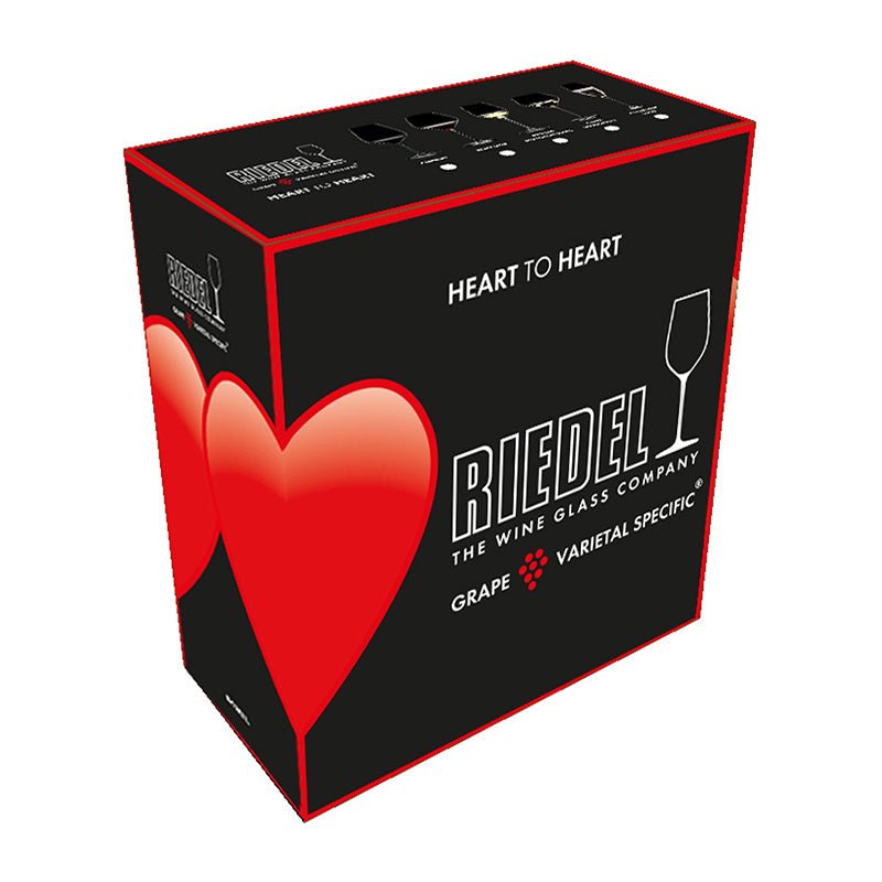 46 Cl Riedel Heart To Heart Riesling White Wine Glass in Glass - Set of 2 Pieces