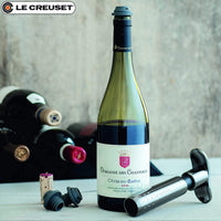 Le Creuset Wa 137 Pompa Sottovuoto Per Vino Con 3 Tappi
