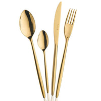 Pintinox Olivia Cutlery Set in Stainless Steel Set of 24 Pcs