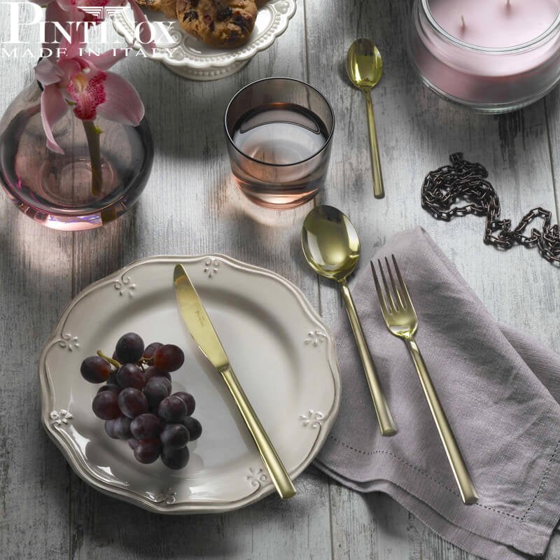 Pintinox Synthesis Fruit Spoon in Stainless Steel Set of 12 Pcs
