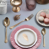 Pintinox Settecento Cucchiaio Brodo In Acciaio Inox Set 12 Pz