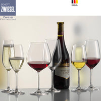 64 Cl Schott Zwiesel Vina Verre à vin rouge Bordeaux en verre Set de 6 pièces