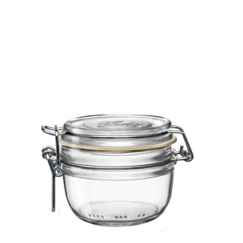 12 5 Cl Bormioli Rocco Fido Cylindrical Airtight Glass Jar
