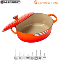 33 Cm Le Creuset Cocotte Evolution Ovaler Schmortopf Aus Gusseisen