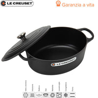 40 Cm Le Creuset Cocotte Evolution Oval Dutch Oven in Cast Iron