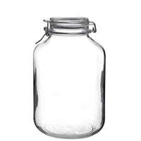 500 Cl Bormioli Rocco Fido Cylindrical Airtight Glass Jar in Glass