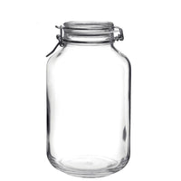 400 Cl Bormioli Rocco Fido Zylindrisches luftdichtes Glas aus Glas
