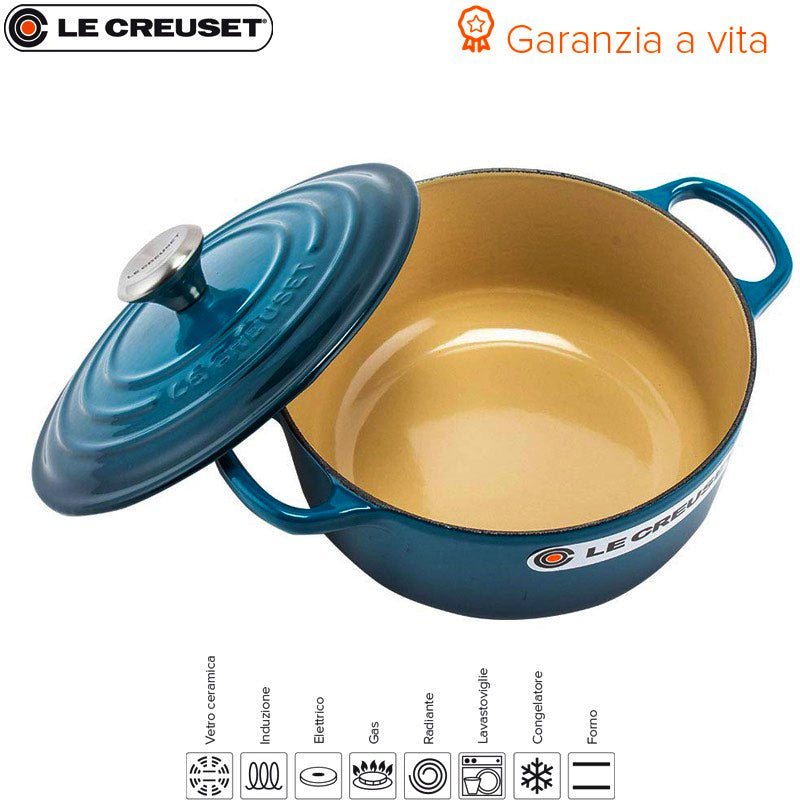 24 Cm Le Creuset Cocotte Evolution round casserole in cast iron