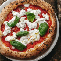 72x43x60 cm - H&H Draagbare pellet pizzaoven van roestvrij staal