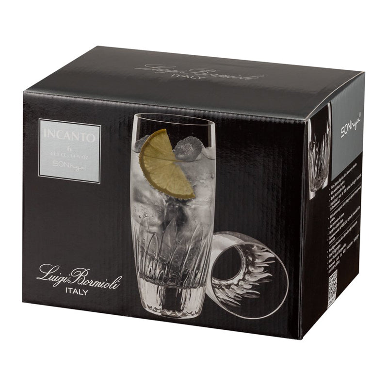 43 5 Cl Bormioli Luigi Mixology Vaso de Cóctel en Vidrio - Set de 6 Piezas