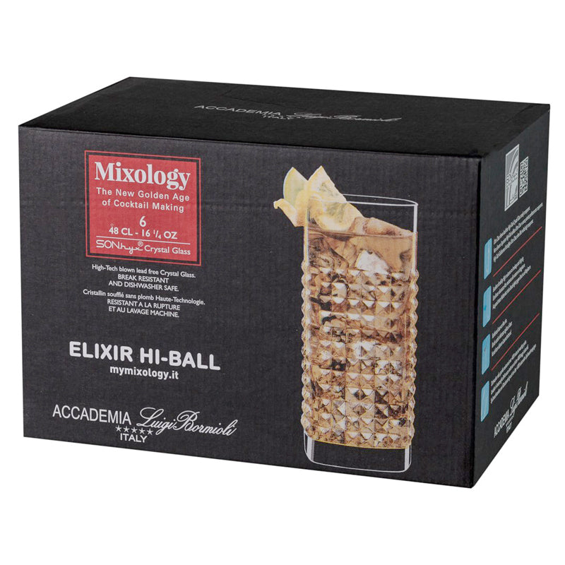 48 Cl Bormioli Luigi Mixology Bicchiere Cocktail In Vetro Set 6 Pezzi