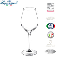 35 Cl Bormioli Luigi Vinea Copa de Vino Blanco en Vidrio - Set de 6 Piezas