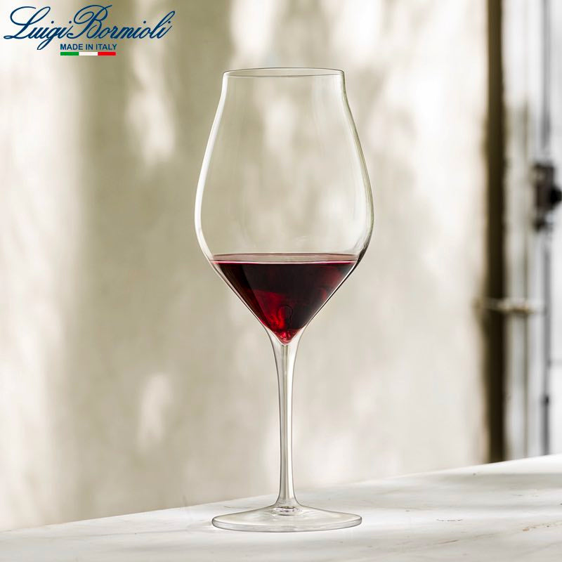 55 Cl Bormioli Luigi Vinea Red Wine Glass in Glass - Set of 6 Pieces