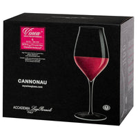 55 Cl Bormioli Luigi Vinea Red Wine Glass in Glass - Set of 6 Pieces
