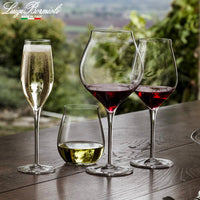 43 Cl Bormioli Luigi Vinea Verre à Vin Blanc Trebbiano en Verre - Lot de 6 Pièces