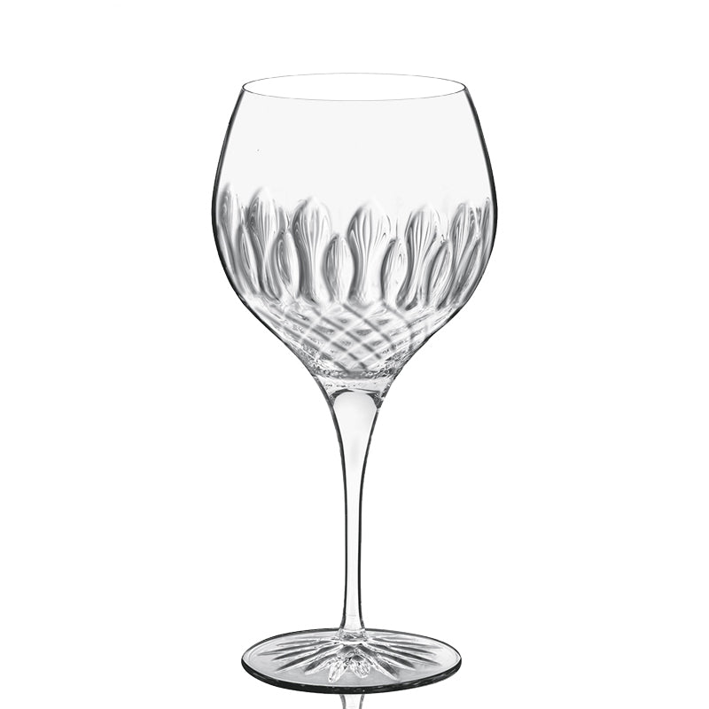 65 Cl Bormioli Luigi Diamante Verre à gin tonic en verre Set de 4 pièces
