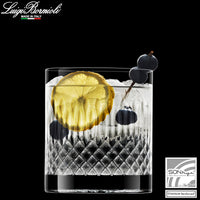 38 Cl Bormioli Luigi Diamante Vaso de Agua en Vidrio - Set de 4 Piezas