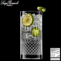 48 Cl Bormioli Luigi Diamante Soft Drink Glass in Glass - Set of 4 Pieces