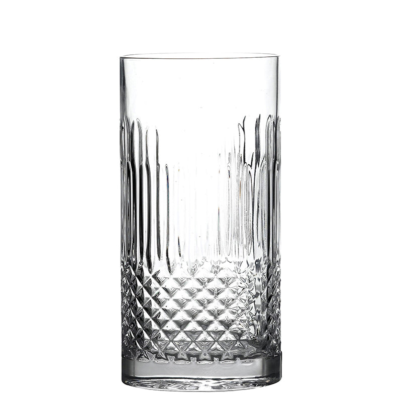48 Cl Bormioli Luigi Diamante Soft Drink Glass in Glass - Set of 4 Pieces