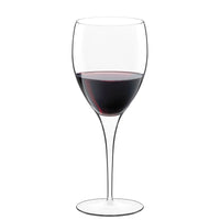 52 Cl Bormioli Luigi Michelangelo Verre à vin rouge en verre Set de 4 pièces