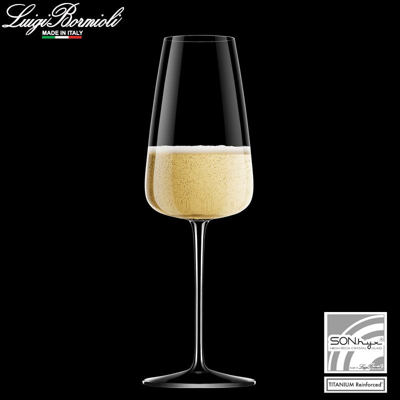 40 Cl Bormioli Luigi I Meravigliosi Copa flute de vidrio Set de 6 piezas