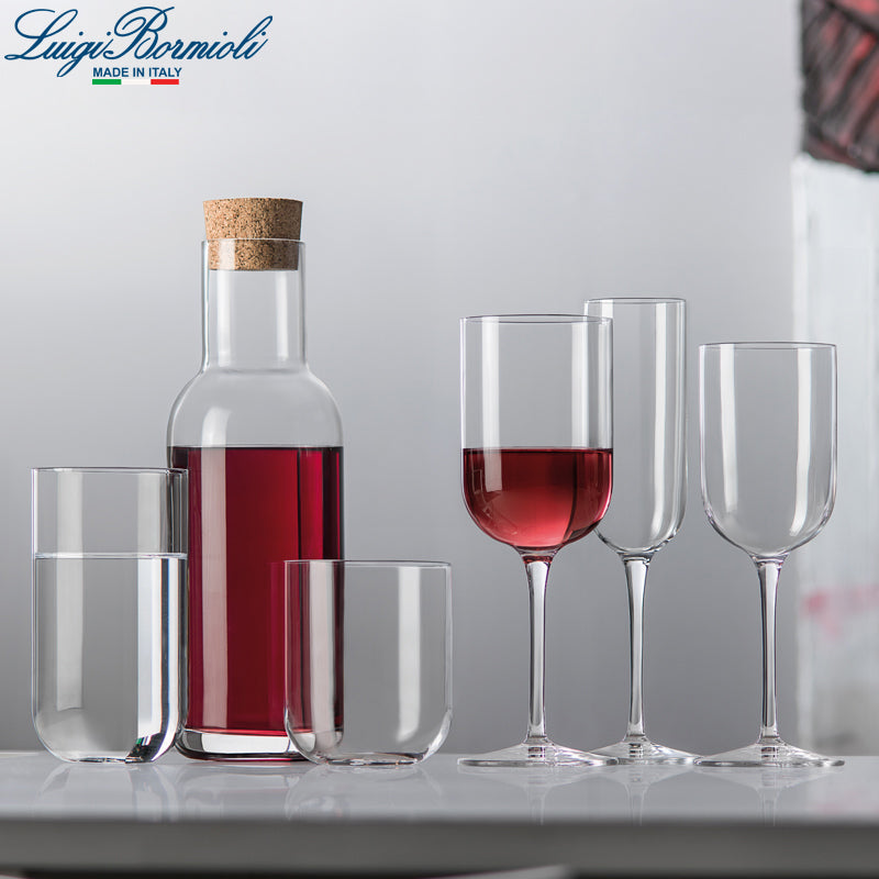 40 Cl Bormioli Luigi Sublime Verre à vin rouge en verre Set de 4 pièces