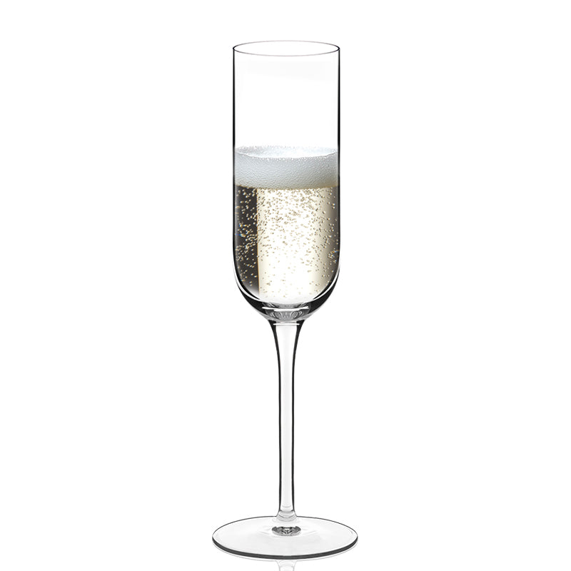 21 Cl Bormioli Luigi Sublime Flute Glass in Glass Set of 4 Pieces