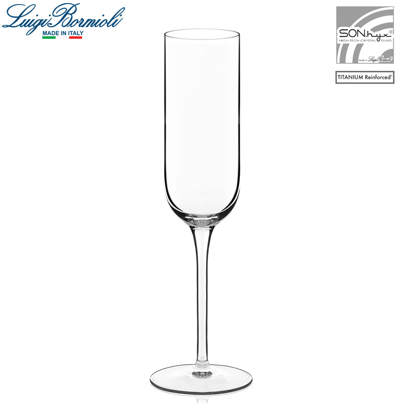 21 Cl Bormioli Luigi Sublime Flute Glass in Glass Set of 4 Pieces