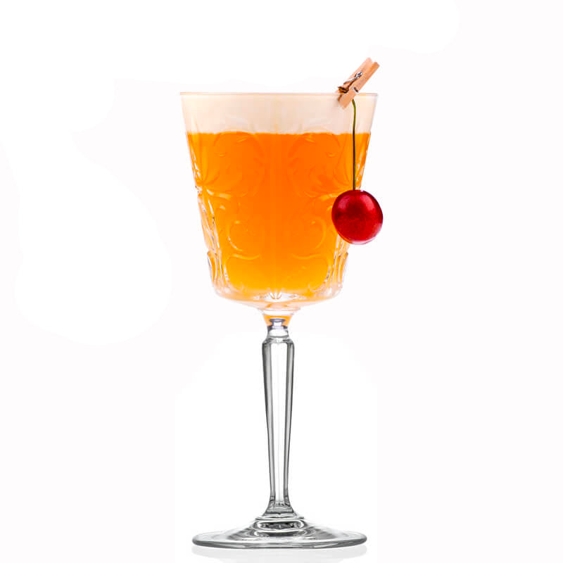 29 Cl Rcr Tattoo Cocktail Glasses and Tumblers in Glass Set of 6 Pieces
