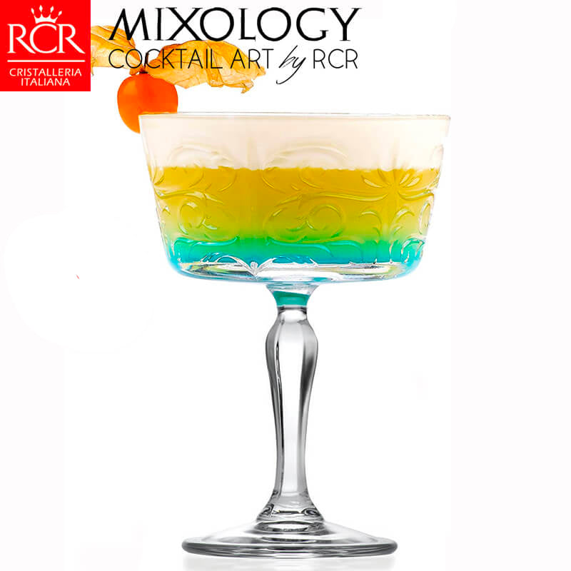 26 8 Cl Rcr Tattoo Coppa Champagne In Vetro Set 6 Pezzi