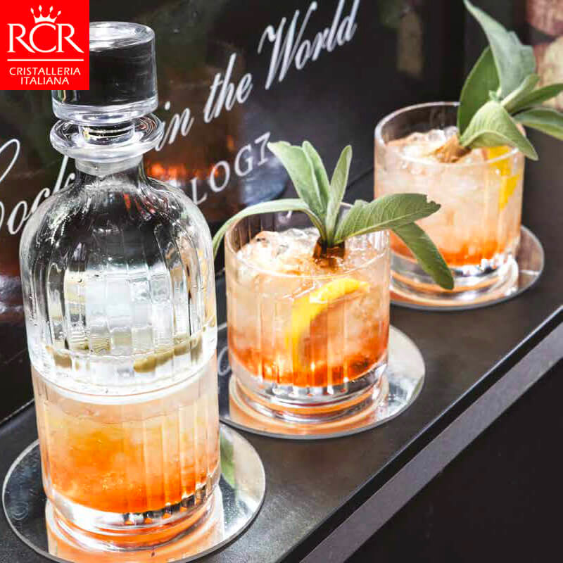 Rcr Combo Whiskyglazenset van glas set van 3 stuks