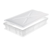 30 X 40 X H10 Cm Giganplast Caja Rectangular de Fermentación de Masa en Plástico con Tapa