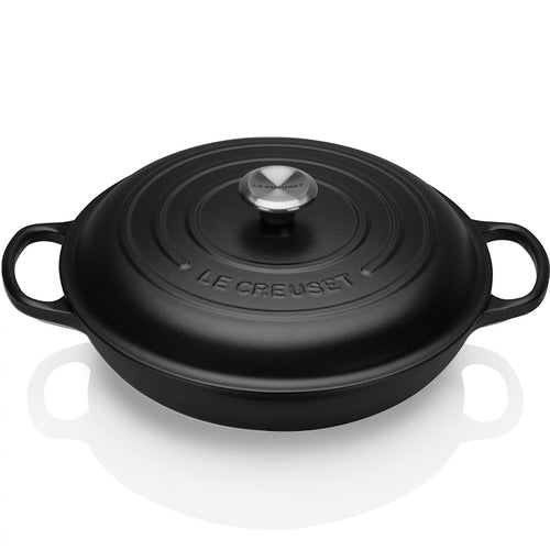 30 Cm Le Creuset Cocotte Evolution Tegame Basso Rotondo In Ghisa