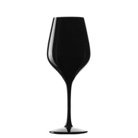 35 Cl Stolzle Lausitz Exquisit Black Tasting Wine Glass Set of 6 Pcs