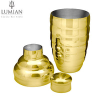 50 Cl Lumian Shaker Bomber Cobbler en acier inox
