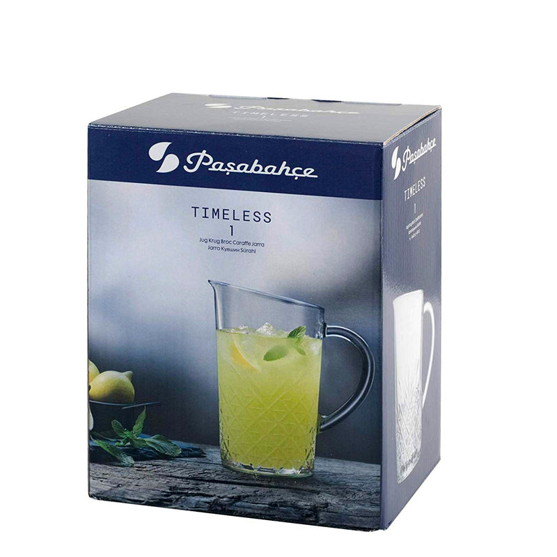 144 Cl Pasabahce Timeless Carafe in Tempered Glass