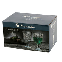 6 0 Cl Pasabahce Timeless Copa de Licor en Vidrio Templado - Set de 6 Piezas