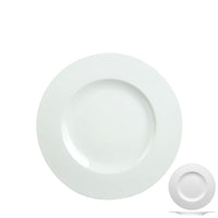 24 Cm Costa Verde Saturno Flat Plate in Porcelain Set of 12 Pcs