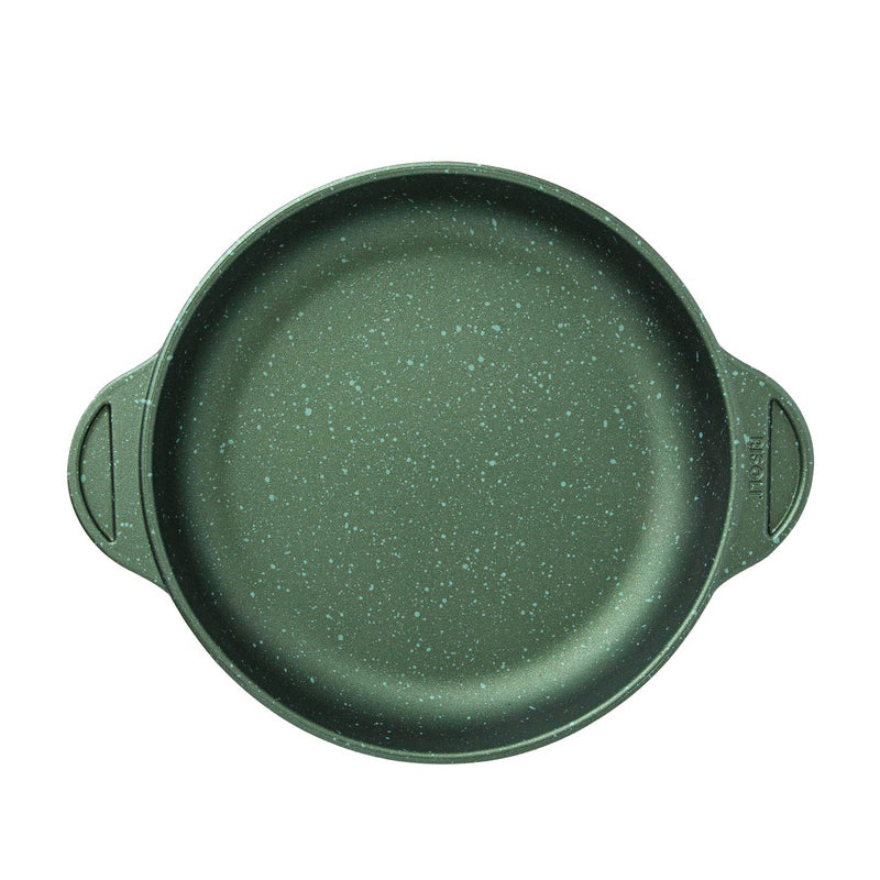 14 Cm Risoli Dr Green Stone Casserole basse Egg Sweet antiadhésive en aluminium