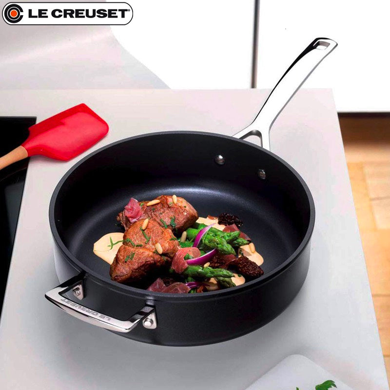 Le Creuset Les Forgees Poêle sauté antiadhésive en aluminium