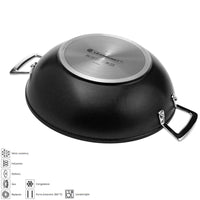 Le Creuset Les Forgees Wok Antiaderente In Alluminio Antiaderente