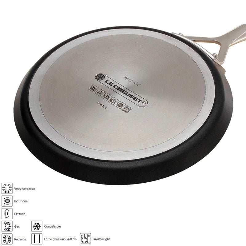 Le Creuset Les Forgees Anti-aanbak Aluminium Crêpepan