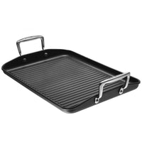 35X25 Cm Le Creuset Les Forgees Plancha Rectangular Antiadherente En Aluminio