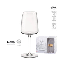 37 8 Cl Bormioli Rocco Nexo Verre à Vin Blanc en Verre - Lot de 6 Pièces