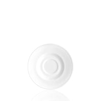 Bormioli Rocco Colour Palette Runde Espressotassen-Untertasse aus Opalglas Set mit mit 6 Stk
